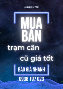 Thanh lý trạm cân xe tải giá tốt